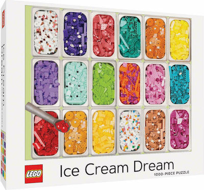 Ice cream Lego Пъзел 2D 1000 Комати