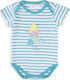 Minoti Φορμάκι "Happy Friends" Baby Bodysuit Set Short-Sleeved Turquoise