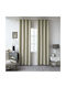 Beauty Home Κουρτίνα Συσκότισης με Τρουκς Άμμου 140x270εκ.