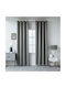 Beauty Home Curtain Blackout with Grommet 8400 Anthracite 140x270cm