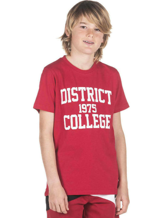 District75 Детска тениска Червен 1975 College