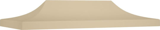 vidaXL Cover for Kiosk Beige 6x3m 270gr/m² 270gr/m²