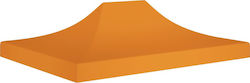 vidaXL Pavillonabdeckung 270gr/m² Orange mit PV...