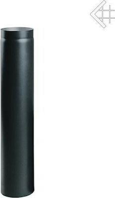 Kratki RS130/0,5 Chimney Chimney Tube Metallic 130mm Black