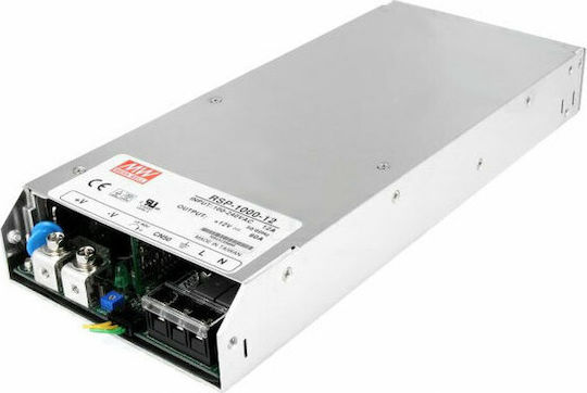 Mean Well RSP1000-27 Τροφοδοτικό Συστημάτων CCTV 1000W 27V 37A 01.125.0044