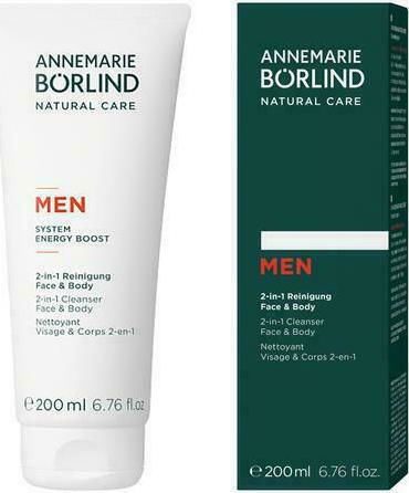 Annemarie Borlind Men System Energy Boost Bubble Bath Gel for Men 200ml