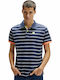 Polo Kurzarmbluse Marineblau