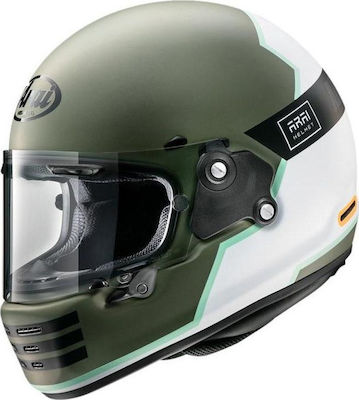 Arai Concept-X Overland Olive Motorradhelm Volles Gesicht KR11011