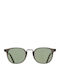 1007 Kingsman Unisex Γυαλιά Ηλίου με Γκρι Σκελετό και Πράσινο Φακό