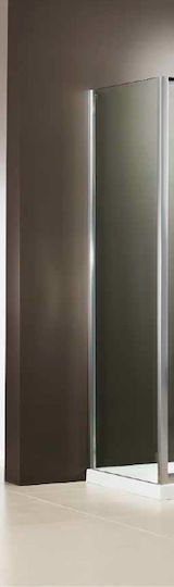 Axis Side Panel Σταθερό Πλαϊνό Ντουζιέρας 89-92x185cm Clean Glass