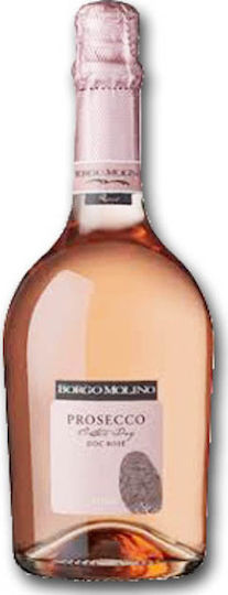 Borgo Molino Wein Millesimato Rosé Trocken Schaumwein Extra Trocken 750ml