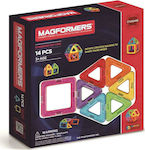 Magformers Μαγνητικό Παιχνίδι Rainbow 14 Piece Set