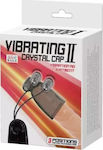 Baile Vibrating Crystal Cap II Extensie Penis cu Vibratie Negru D-219384