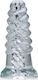 Oxballs Screwd Super Squishy Corkscrew Jackoff Penis Extension Transparent 17.8cm