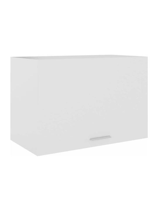 Wall Cabinet Λευκό L60xW31xH40cm