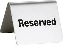 Tablecraft Ταμπελάκι "Reserved" Π6xΒ5xΥ5cm