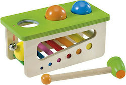 Selecta Hammer Toy Πάγκος Με Σφυρί made of Wood for 12++ Months