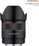 Samyang Full Frame Camera Lens AF 35mm f/1.8 FE Wide Angle for Sony E Mount Black