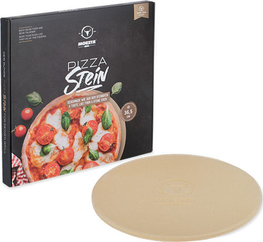 Moesta BBQ Πλάκα Ψησίματος Πίτσας Κεραμική 36.5εκ.x36.5εκ.x1εκ.εκ.