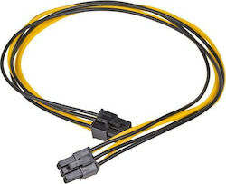 Akyga 6-Pin PCIe - 6-Pin PCIe Cable 0.4m Μαύρο AK-CA-49 Akyga 6-Pin PCIe - 6-Pin PCIe Cable 0.4m Μαύρο AK-CA-49