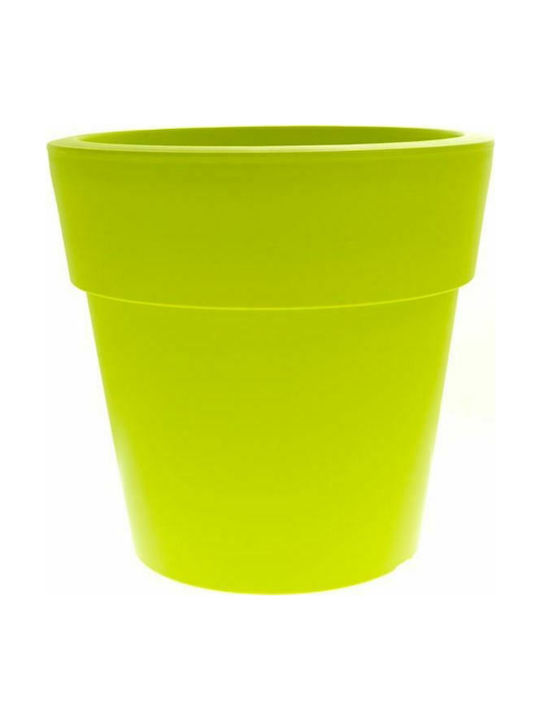 Viomes Linea 874 Flower Pot 40x37.5cm in Green Color