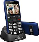 Powertech Sentry Eco Dual SIM Handy mit Großen Tasten Blau