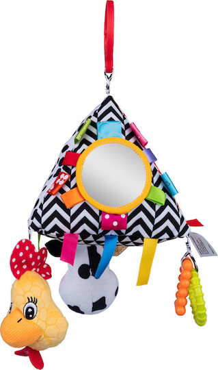 Bali Bazoo Pendant Toy for Car with Teether and Mirror Pyramid DD80364