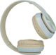 Gjby GJ-31 Wired On Ear Headphones Light Blue