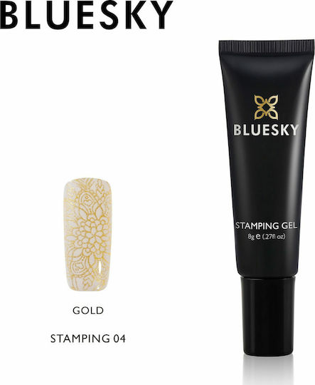 Bluesky Nail Art Gel 04 Gold 8gr
