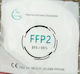 Tiexiong FFP2 Civil Protective Mask BFE >98% Λευκό 1τμχ