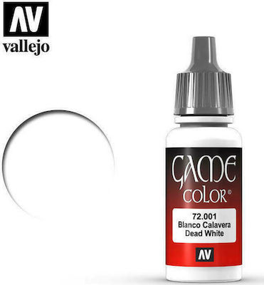 Acrylicos Vallejo Game Culoare Modelism White 17ml 72.001