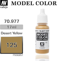 Acrylicos Vallejo Model Desert Yellow 17ml