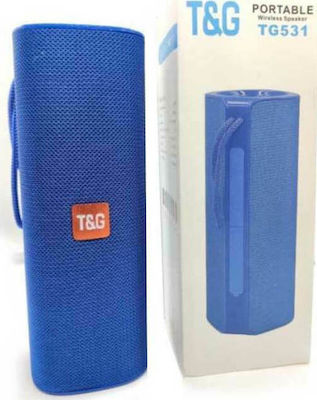 T&G Bluetooth Speaker 6W with Radio Blue