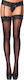 Leg Avenue Garter String & Stockings Elektrische Gitarren Strapsbänder mit Spitze Schwarz