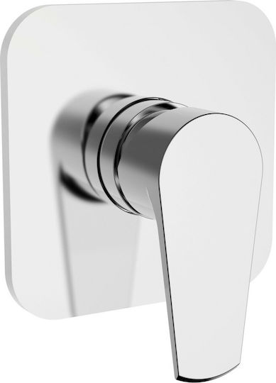 Teorema Velvet за душ кабина 1 Изход Inox Сребрист