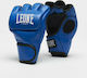 Leone Contest Leather MMA Gloves Blue