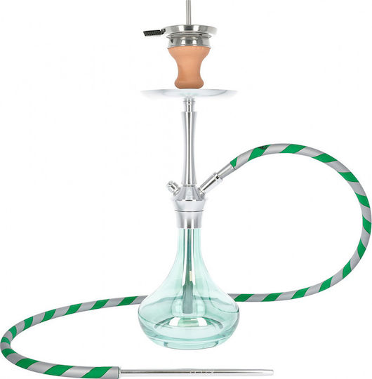 El-badia Narghilea Shisha C5 Sens unic Egiptean Verde 43cm