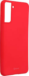 Roar Colorful Jelly Back Cover Silicone Pink (G...