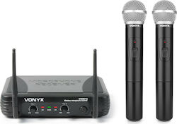 Vonyx Wireless Dynamic Microphone STWM712 Handheld for Voice