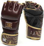 Leone Legionarivs II MMA Handschuhe aus Kunstleder Rot