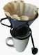 Quantum Coffee Dripper Plastic Black