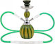 Atomic Narghilea Watermelon Dublu Verde 30cm