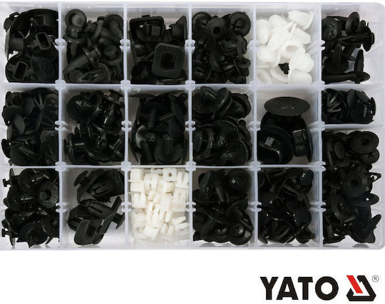 Yato Car Plastic Clips 408 Pieces