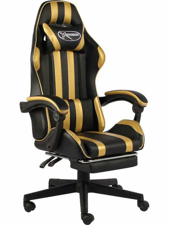 vidaXL Racing Καρέκλα Gaming Δερματίνης με Υποπ...