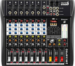Italian Stage 2MIX8PRO Analog Console 7 Channels