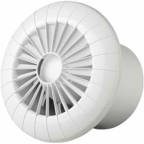 AirRoxy Arid Επιτοίχιος Εξαεριστήρας 150mm Λευκός
