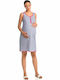 Vamp Nightgown Maternity & Nursing Blue