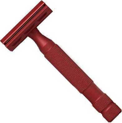 Rockwell Razors 6S Closed Comb Adjustable Safety Razor Red