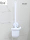 30166 BATHLUX Plastic Toilet Brush White