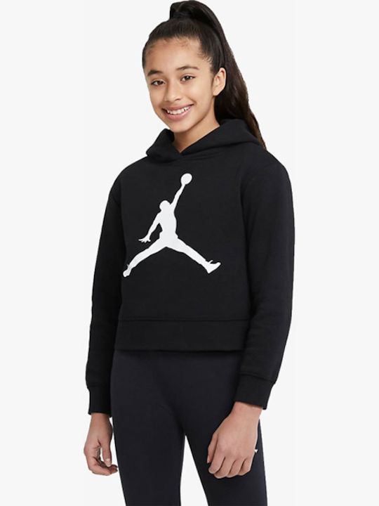 Παιδικό Φούτερ Μαύρο Jumpman